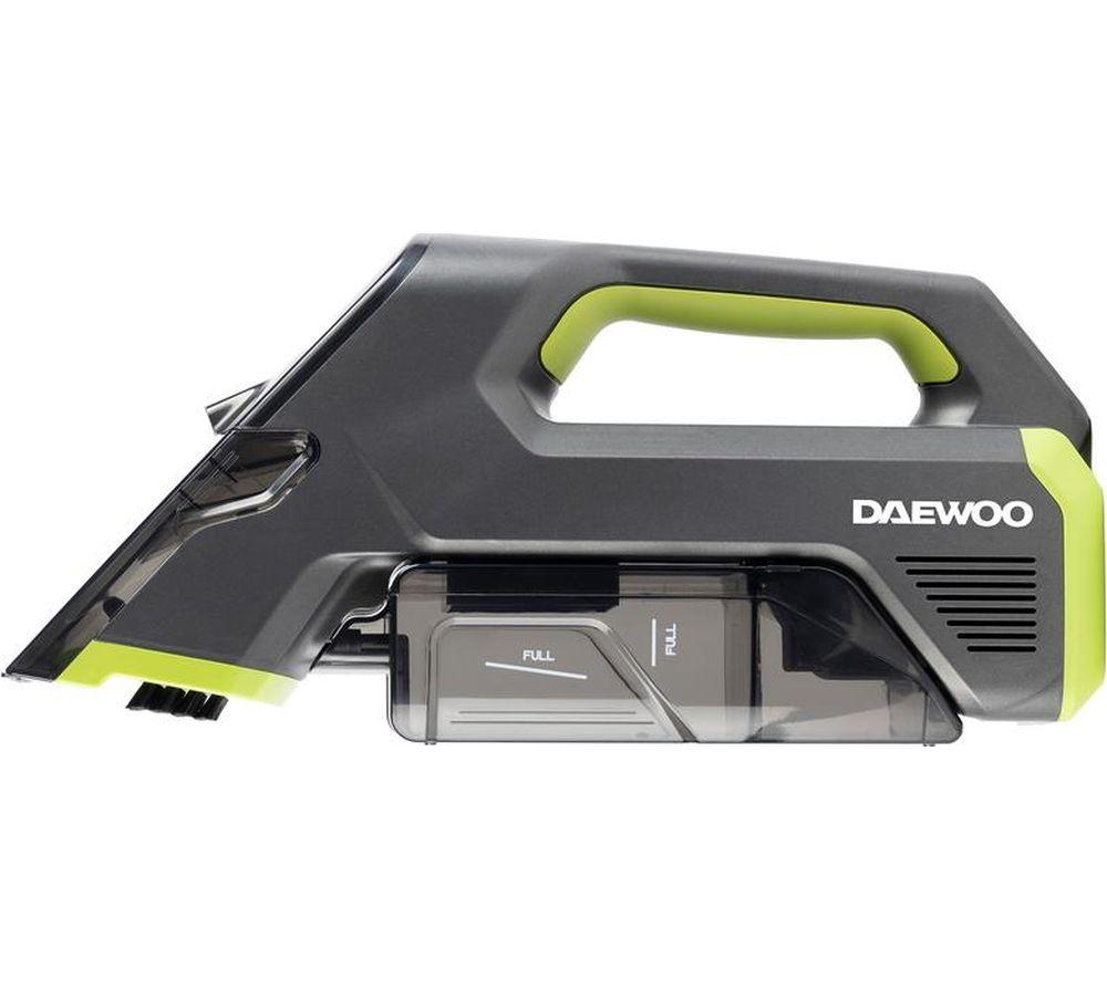 DAEWOO Hurricane Spotmaster Handheld Cordless Vacuum Cleaner - Green & Grey image number 2 of 10