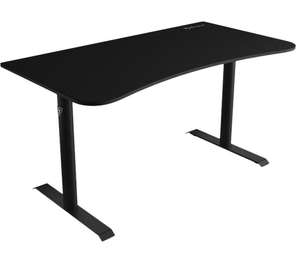AROZZI Arena Medium Gaming Desk - Pure Black image number 2 of 9