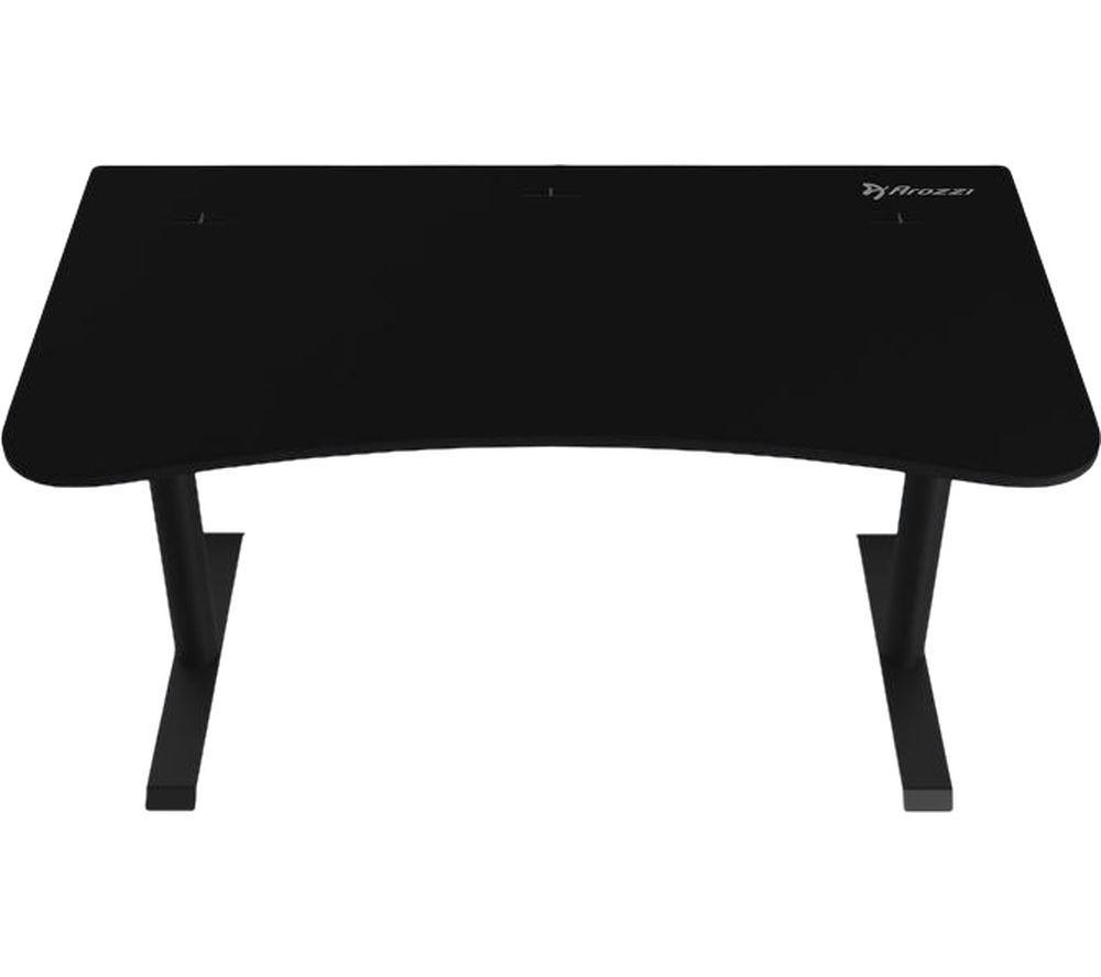 AROZZI Arena Medium Gaming Desk - Pure Black image number 4 of 9