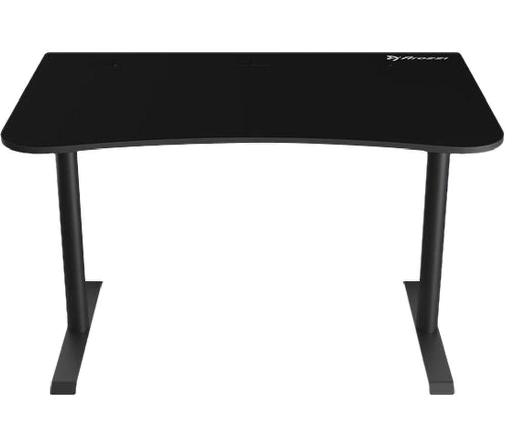 AROZZI Arena Small Gaming Desk - Pure Black image number 3 of 9