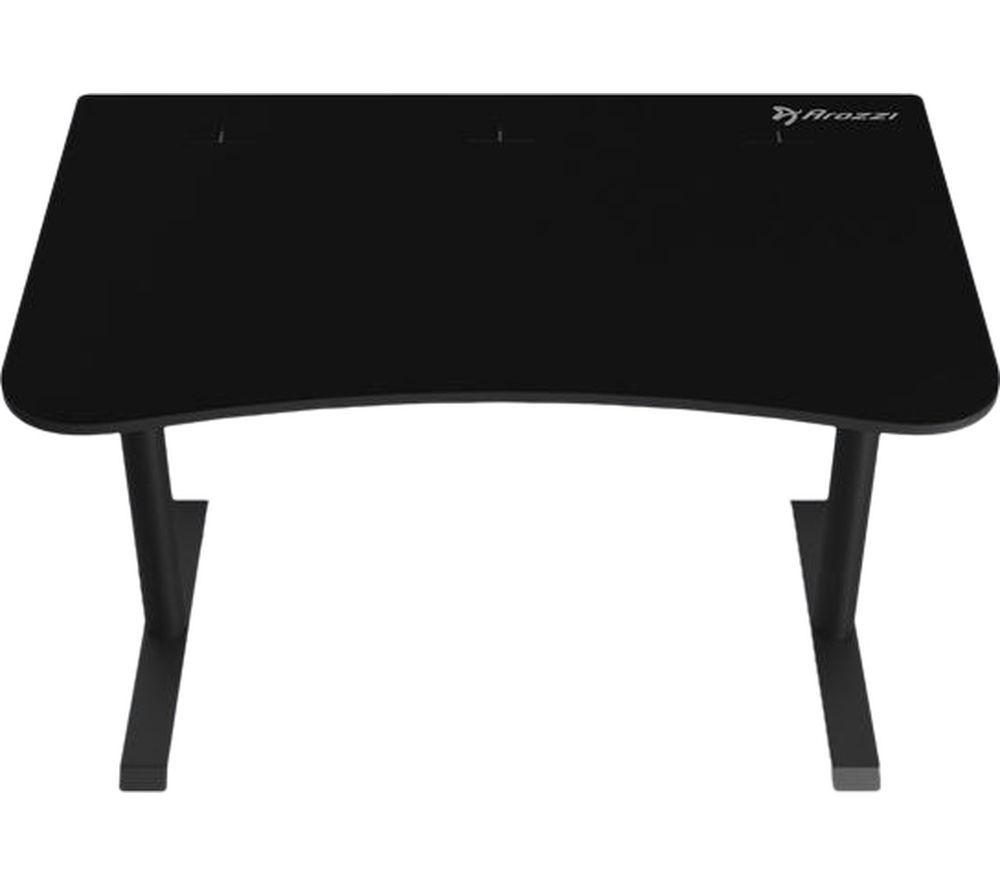 AROZZI Arena Small Gaming Desk - Pure Black image number 4 of 9
