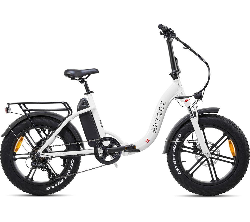 Hygge Vester Step Hy0243 Electric Folding Bike - Heron White, White
