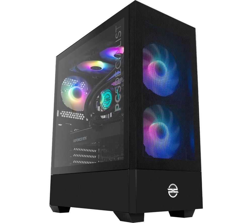 PCSPECIALIST Flux 610 Gaming PC - AMD Ryzen 7, RTX 5070, 1 TB SSD