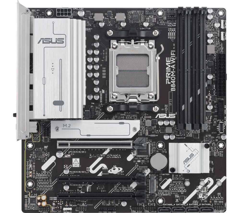 ASUS PRIME B840M-A WiFi AMD AM5 Motherboard image number 2 of 7