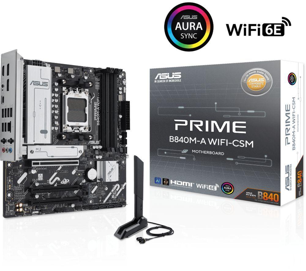 ASUS PRIME B840M-A WiFi AMD AM5 Motherboard image number 7 of 7