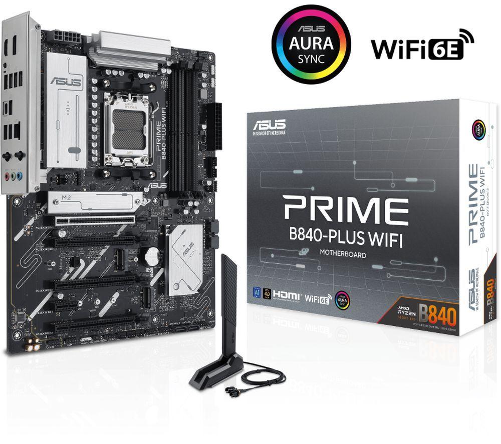 ASUS PRIME B840-PLUS WIFI AM5 Motherboard image number 3 of 3