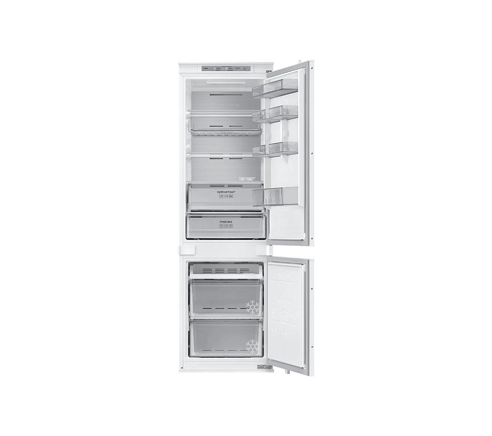 SAMSUNG Bespoke AI Series 7 SpaceMax BRB80F26ACS0EU Integrated Smart 70/30 Fridge Freezer - Sliding Hinge, White image number 9 of 10