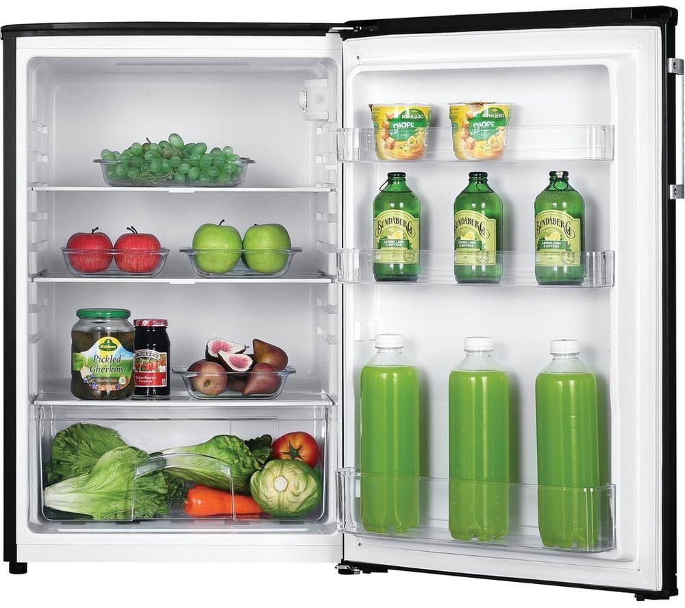 HOOVER HOLHS58EBHK Undercounter Fridge - Black image number 2 of 4