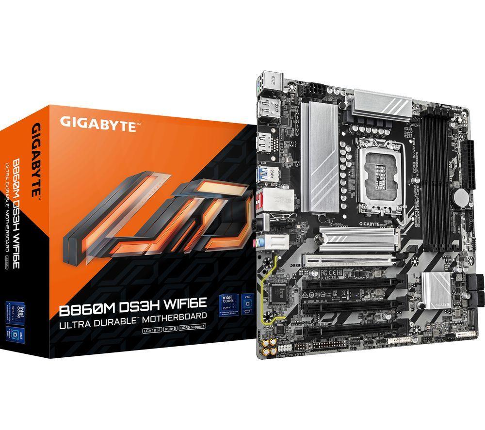 GIGABYTE B860M DS3H LGA1851 WiFi 6E Motherboard image number 3 of 4