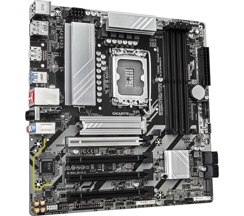 GIGABYTE B860M DS3H LGA1851 WiFi 6E Motherboard image number 4 of 4
