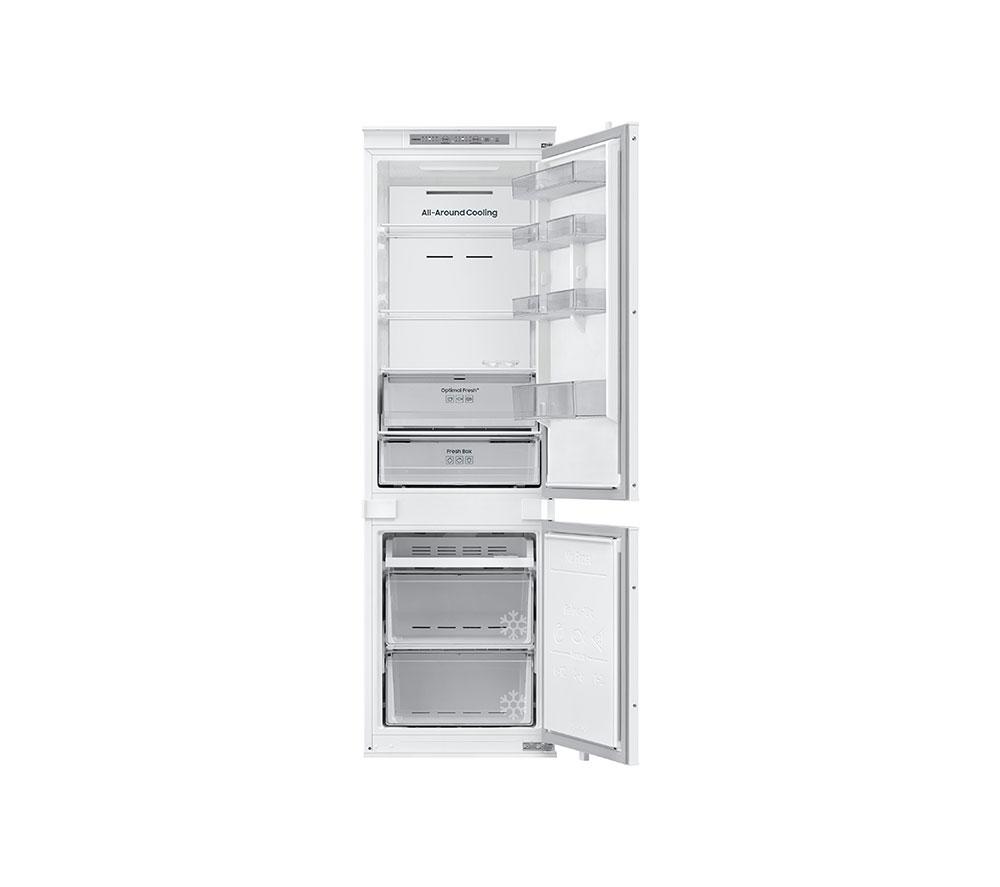 SAMSUNG Bespoke AI Series 6 SpaceMax BRB70F26DES0EU Integrated Smart 70/30 Fridge Freezer - Sliding Hinge, White image number 9 of 10