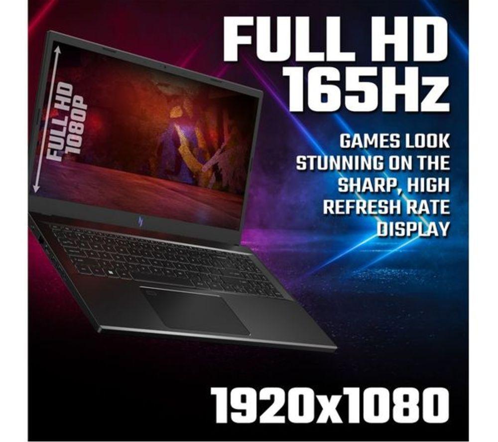 ACER Nitro V15 15.6" Refurbished Gaming Laptop - AMD Ryzen 7, RTX 4060, 512 GB SSD (Very Good Condition) image number 5 of 10