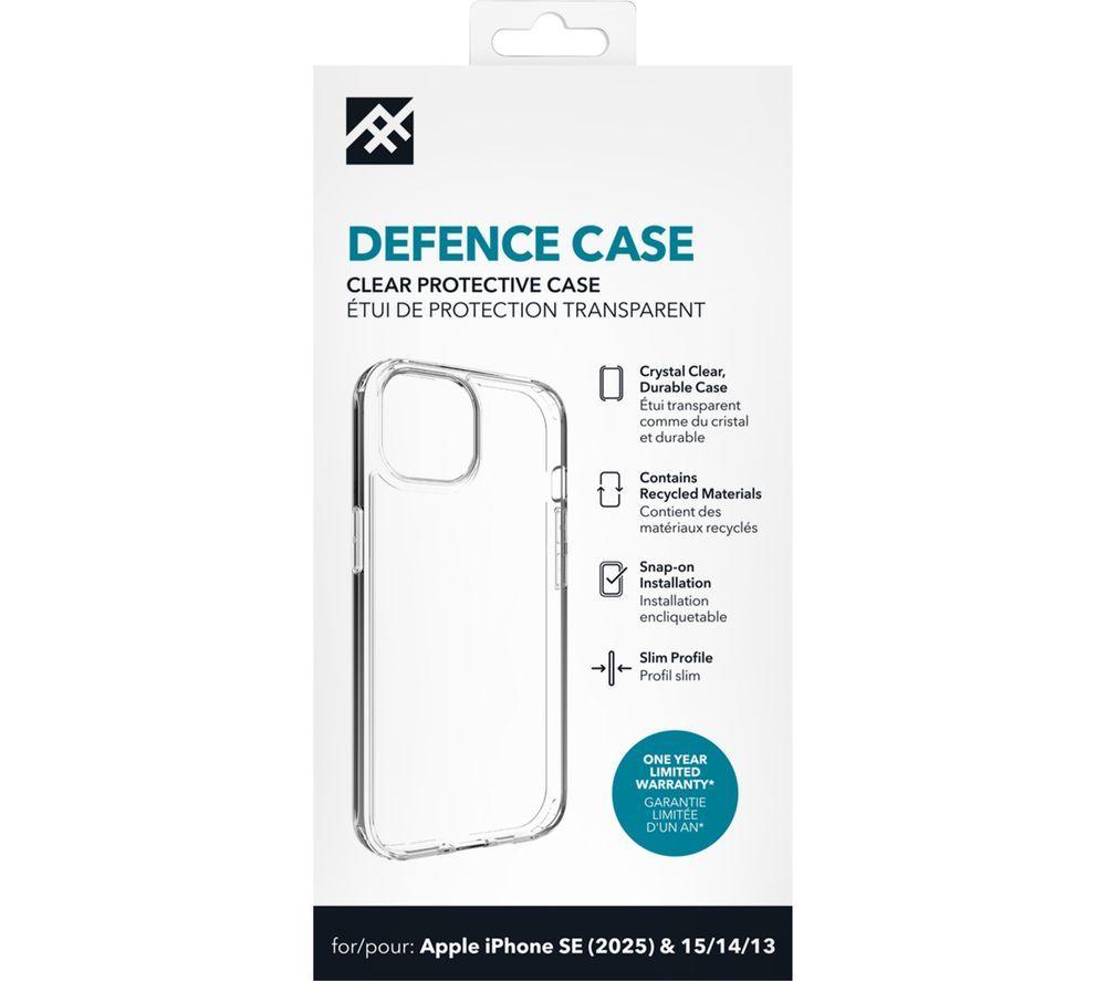 ZAGG Defence iPhone 17e / 16e / 15 / 14 / 13 Case - Clear image number 2 of 2