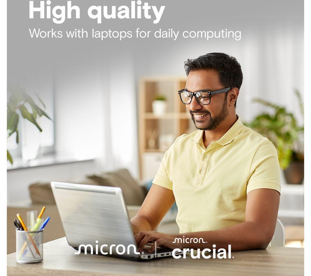 CRUCIAL E100 M.2 Internal SSD - 480 GB image number 5 of 5