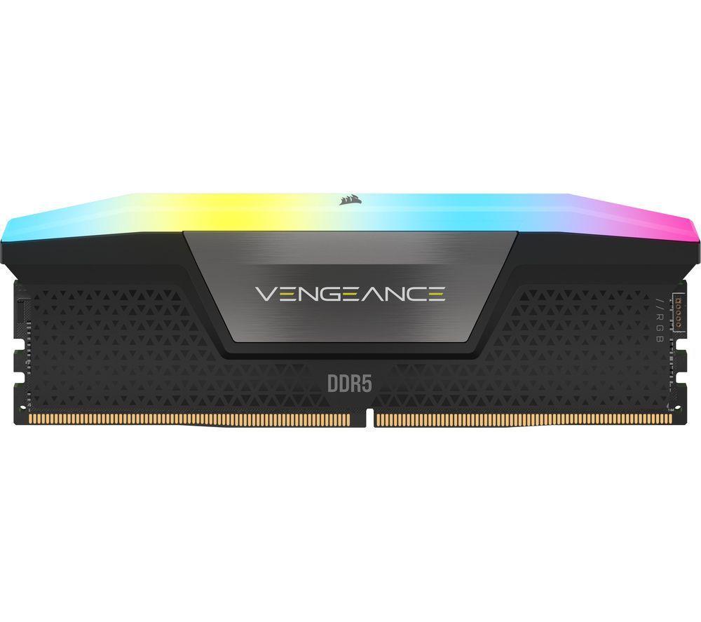 CORSAIR Vengeance 32 GB RGB DDR5 5600 MHz PC RAM - 16 GB x 2 image number 2 of 5