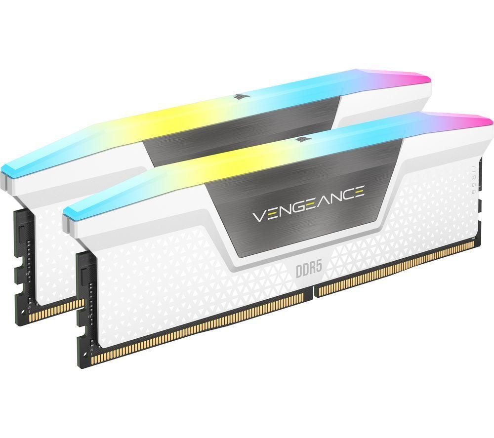 CORSAIR Vengeance RGB 32 GB 5200 MHz DDR5 Memory Kit - 16 GB x 2