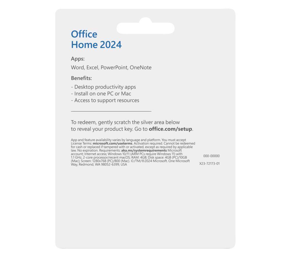 MICROSOFT Office Home 2024 (Lifetime, 1 User), LiveSafe for unlimited devices & 4TB Cloud Backup (1 year) Bundle image number 3 of 5