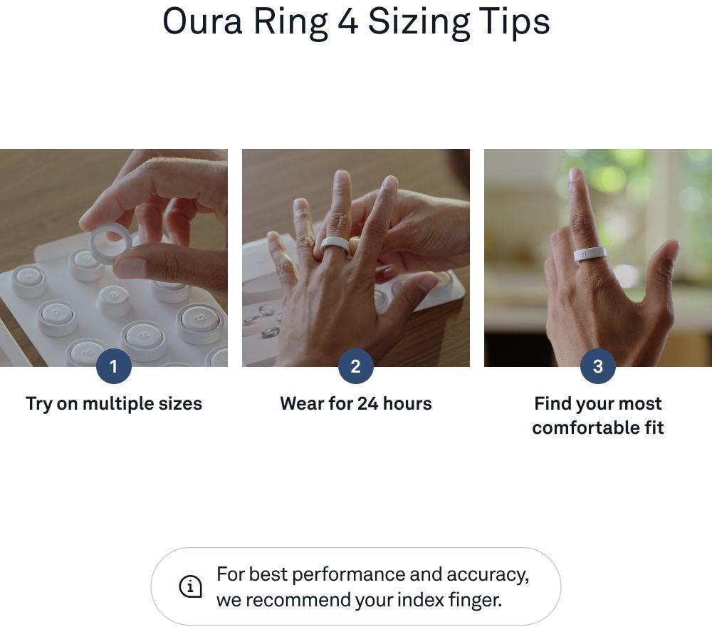 OURA Ring 4 Sizing Kit image number 3 of 5