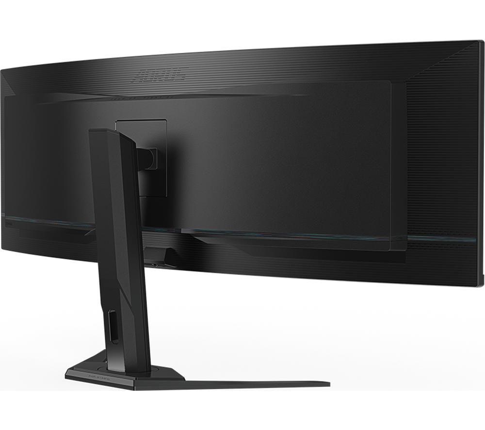 GIGABYTE AORUS CO49DQ 5K Ultra HD 49" Curved QD-OLED Gaming Monitor - Black image number 3 of 9
