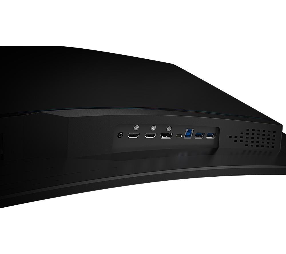 GIGABYTE AORUS CO49DQ 5K Ultra HD 49" Curved QD-OLED Gaming Monitor - Black image number 5 of 9