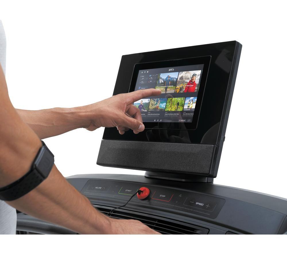 NORDICTRACK Commercial 1250 Smart Bluetooth Treadmill - Black image number 4 of 8