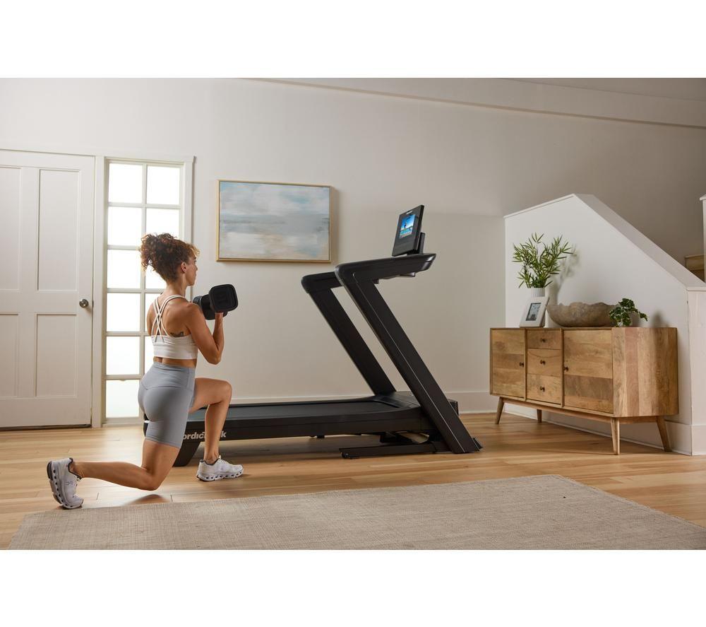 NORDICTRACK Commercial 1250 Smart Bluetooth Treadmill - Black image number 7 of 8
