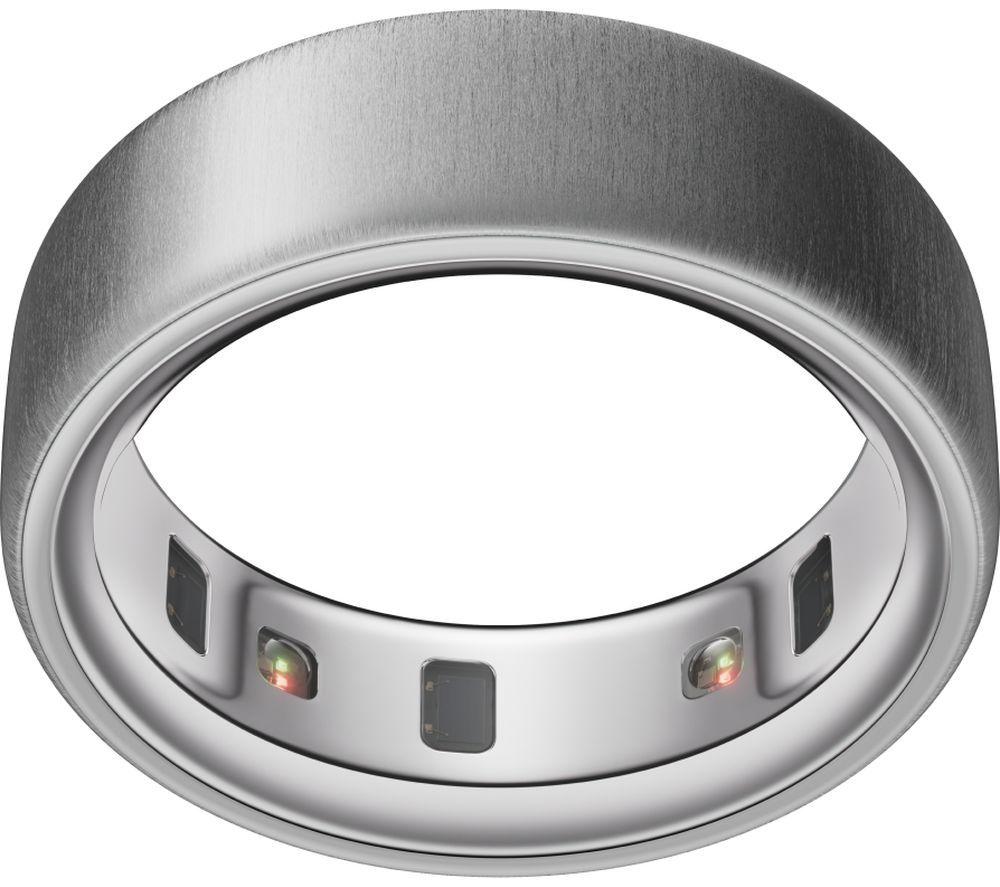 OURA Ring 4 - Brushed Silver, Size 11