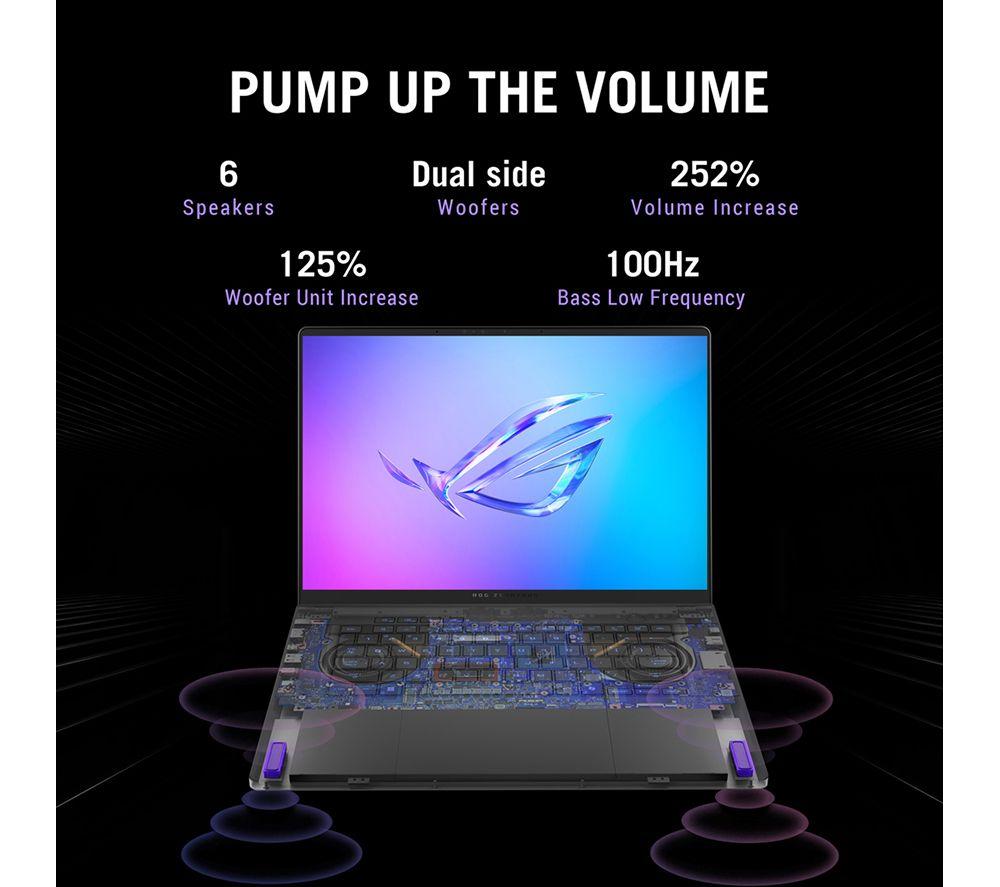 ASUS ROG Zephyrus G14 14" Gaming Laptop - AMD Ryzen AI 9, RTX 5080, 2 TB SSD image number 9 of 27
