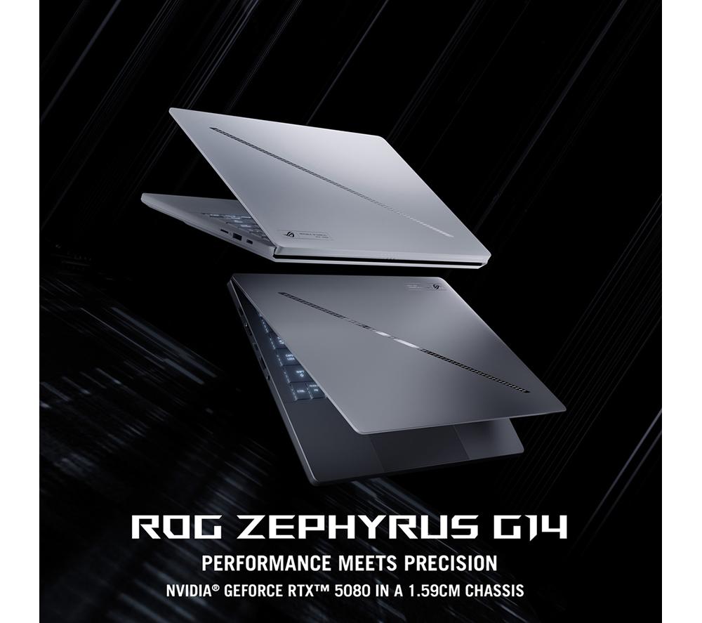 ASUS ROG Zephyrus G14 14" Gaming Laptop - AMD Ryzen AI 9, RTX 5080, 2 TB SSD image number 13 of 27