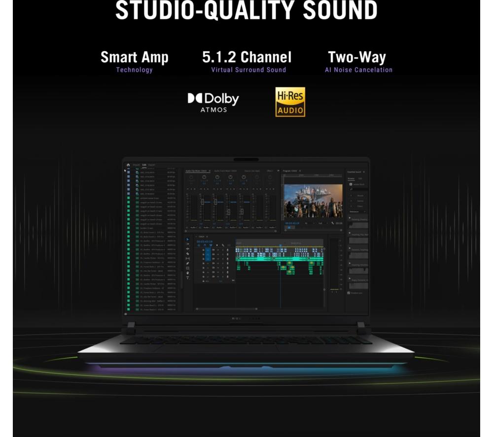 ASUS ROG Strix G18 18" Gaming Laptop - Intel&reg; Core&trade; Ultra 9, RTX 5080, 2 TB SSD image number 14 of 29