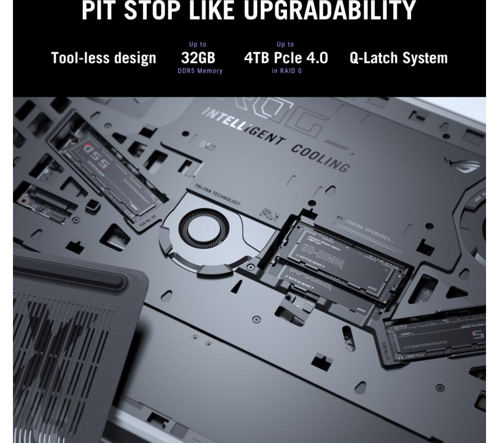 ASUS ROG Strix G18 18" Gaming Laptop - Intel&reg; Core&trade; Ultra 9, RTX 5080, 2 TB SSD image number 19 of 29