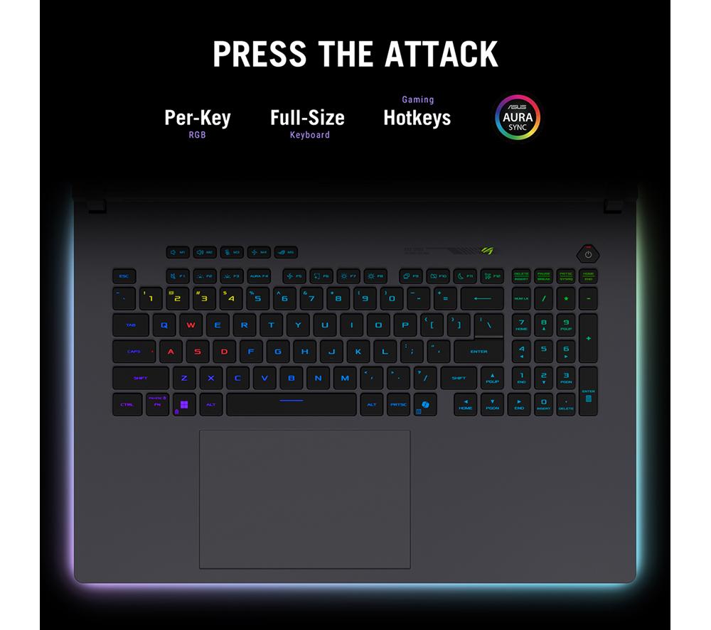 ASUS ROG Strix G18 18" Gaming Laptop - Intel&reg; Core&trade; Ultra 9, RTX 5080, 2 TB SSD image number 22 of 29