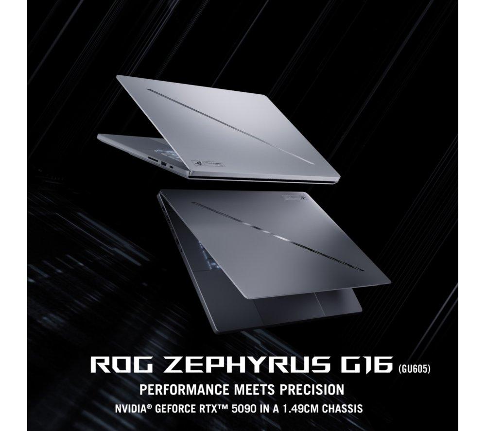ASUS ROG Zephyrus G16 16" Gaming Laptop - Intel&reg; Core&trade; Ultra 9, RTX 5080, 2 TB SSD image number 11 of 29