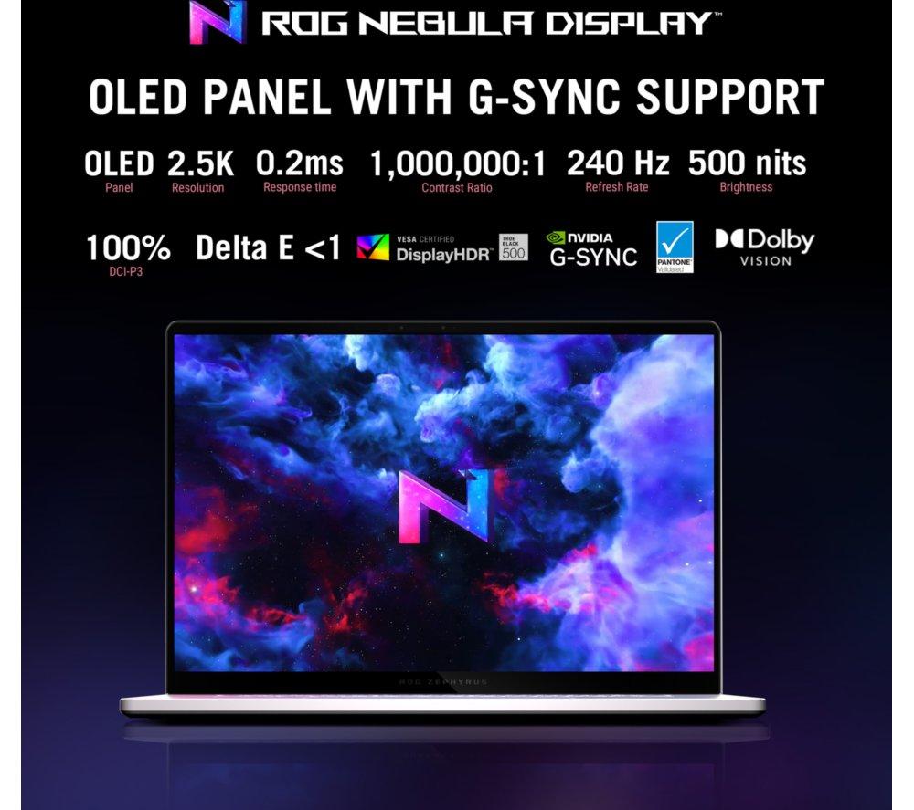 ASUS ROG Zephyrus G16 16" Gaming Laptop - Intel&reg; Core&trade; Ultra 9, RTX 5080, 2 TB SSD image number 14 of 29