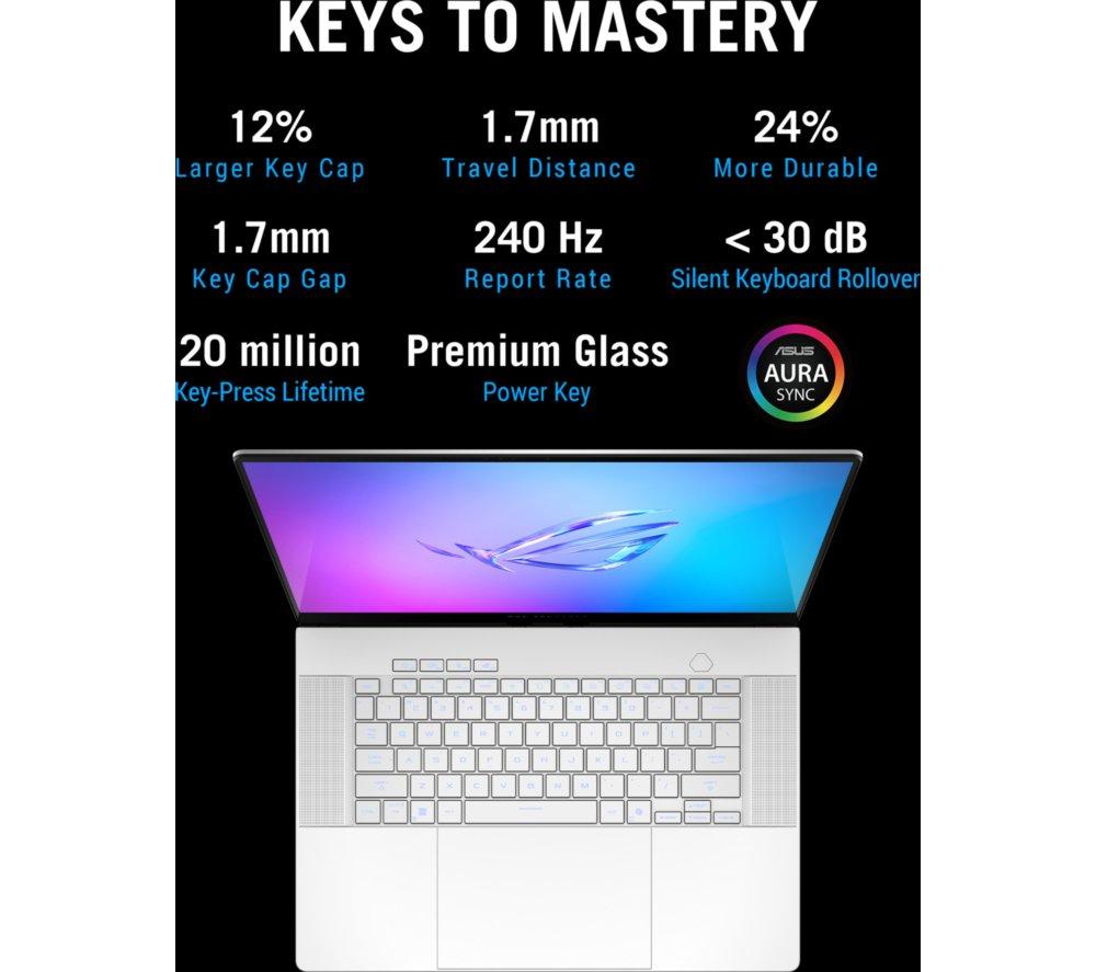 ASUS ROG Zephyrus G16 16" Gaming Laptop - Intel&reg; Core&trade; Ultra 9, RTX 5080, 2 TB SSD image number 16 of 29