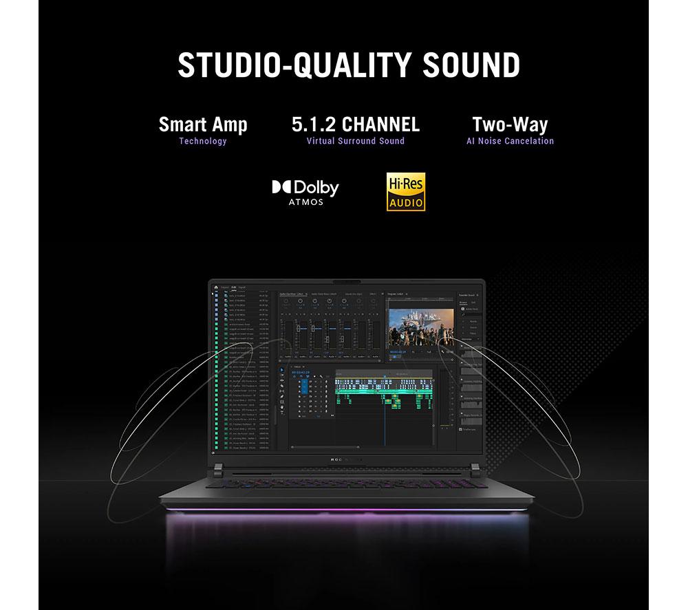 ASUS ROG Strix SCAR 18 18" Gaming Laptop - Intel&reg; Core&trade; Ultra 9, RTX 5080, 2 TB SSD image number 15 of 28