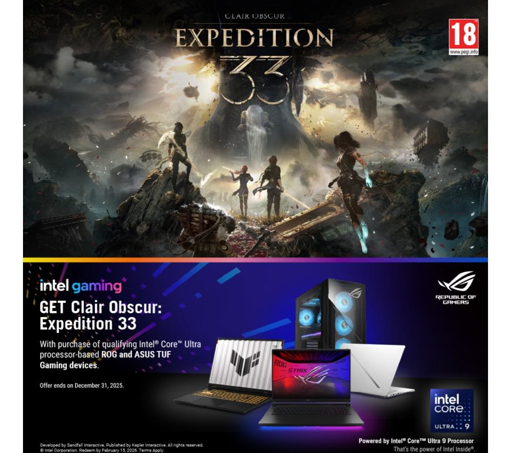 ASUS ROG Zephyrus G16 16" Gaming Laptop - Intel&reg; Core&trade; Ultra 9, RTX 5090, 2 TB SSD image number 2 of 22
