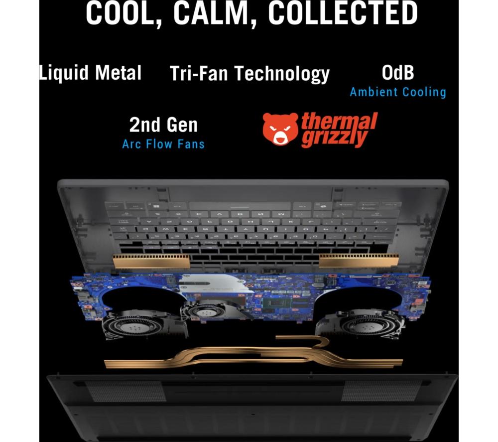 ASUS ROG Zephyrus G16 16" Gaming Laptop - Intel&reg; Core&trade; Ultra 9, RTX 5090, 2 TB SSD image number 14 of 22