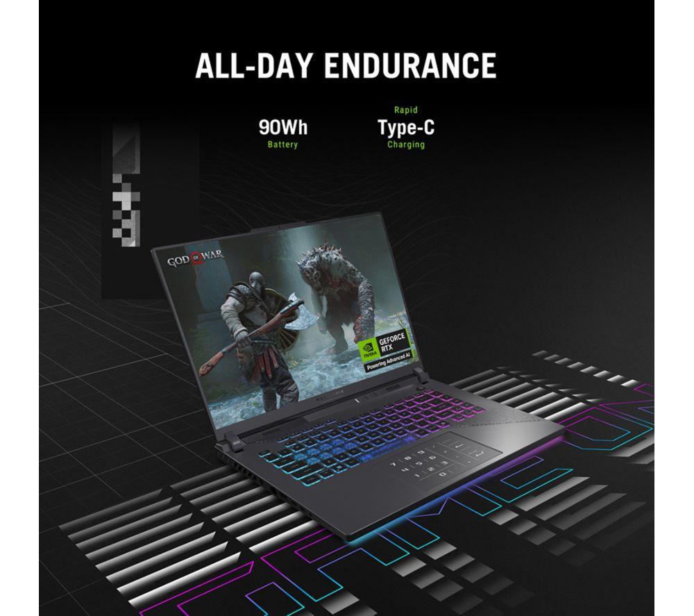 ASUS ROG Strix G16 16" Gaming Laptop - AMD Ryzen 9, RTX 5070 Ti, 1 TB SSD image number 15 of 27