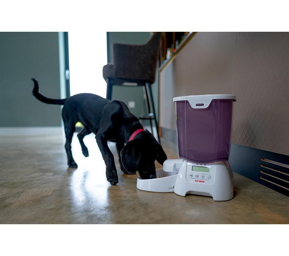 CLOSER PETS Cat Mate C3000 Automatic Pet Food Dispenser - White image number 2 of 7