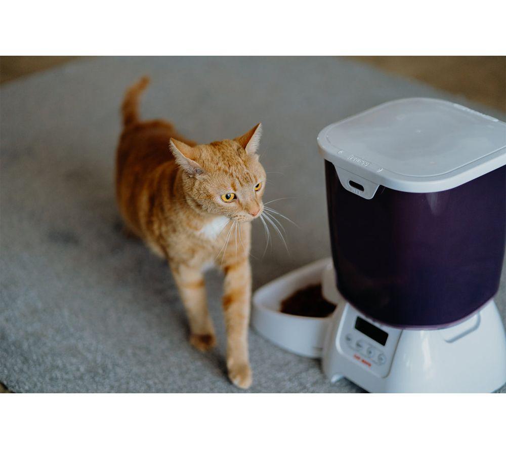 CLOSER PETS Cat Mate C3000 Automatic Pet Food Dispenser - White image number 3 of 7
