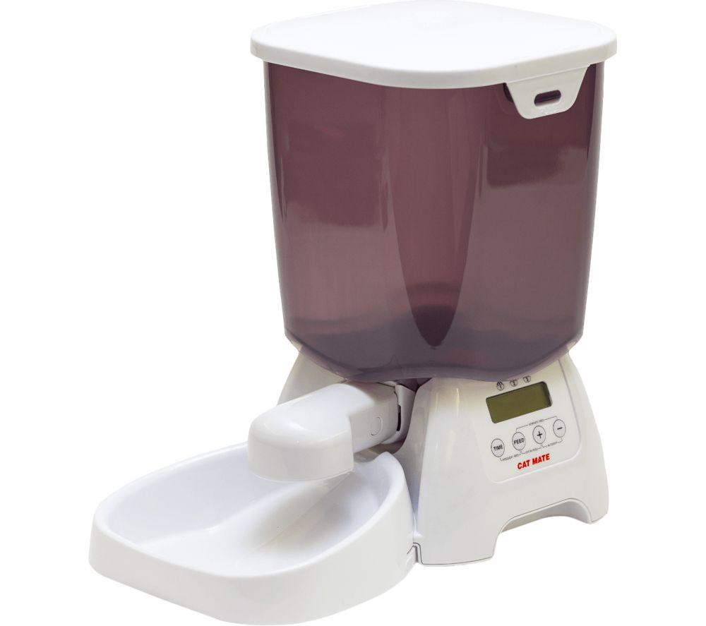 CLOSER PETS Cat Mate C3000 Automatic Pet Food Dispenser - White image number 6 of 7