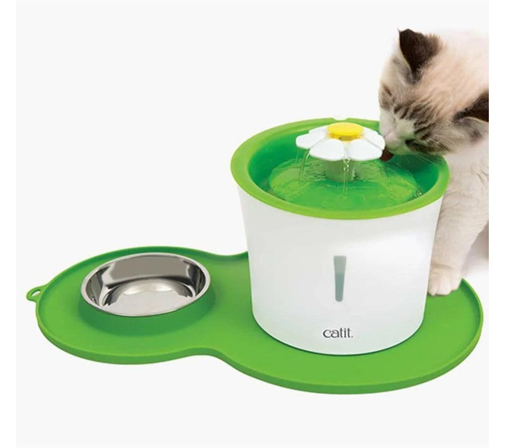 CATIT Flower Water Fountain - White image number 7 of 14