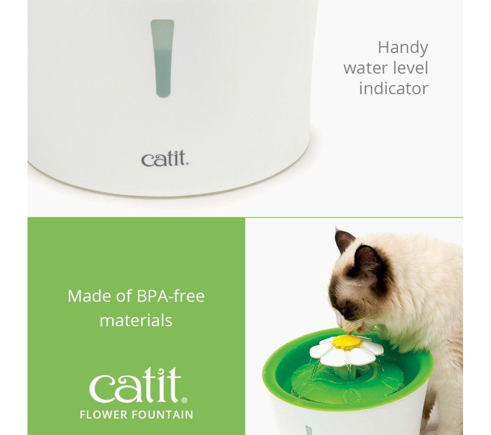 CATIT Flower Water Fountain - White image number 10 of 14