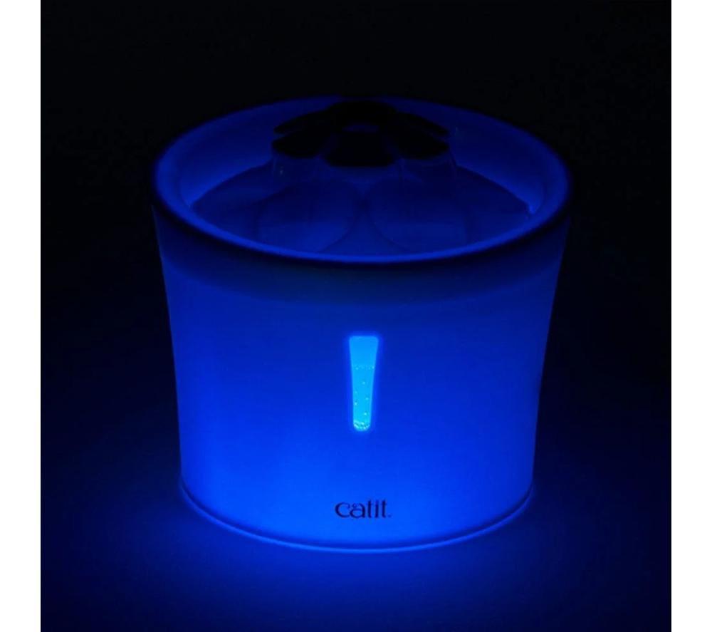 CATIT LED Flower Water Fountain - White image number 6 of 17
