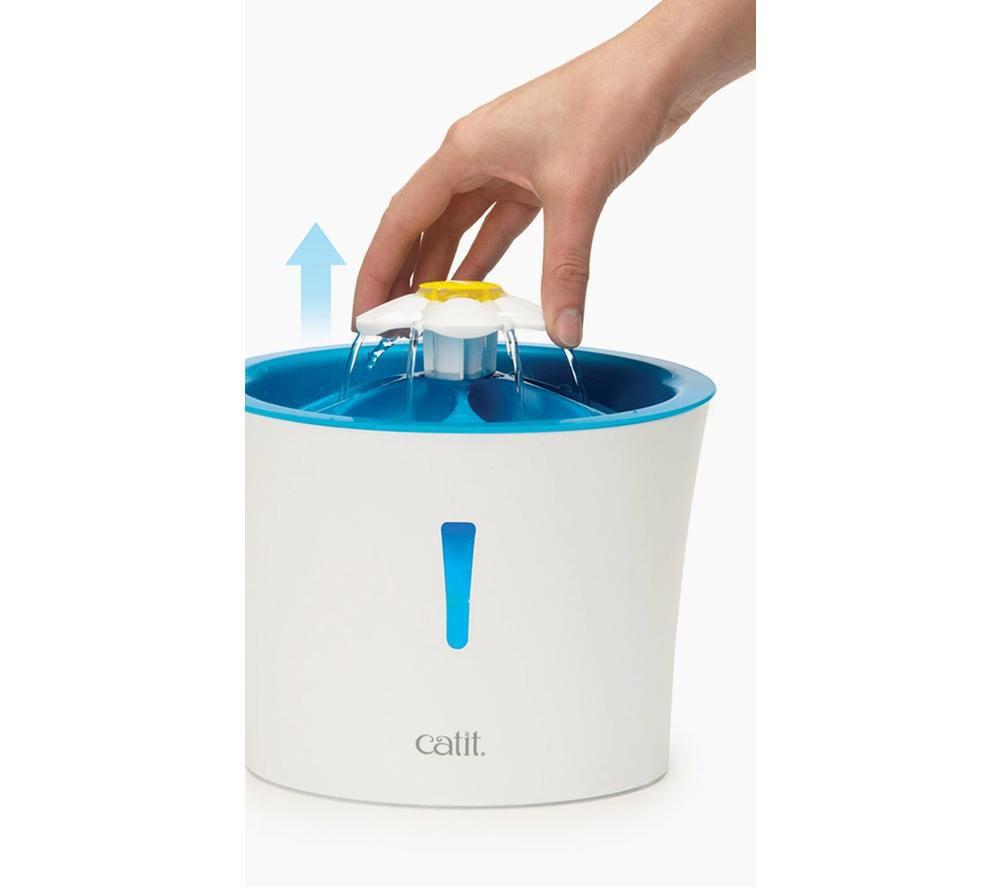 CATIT LED Flower Water Fountain - White image number 11 of 17