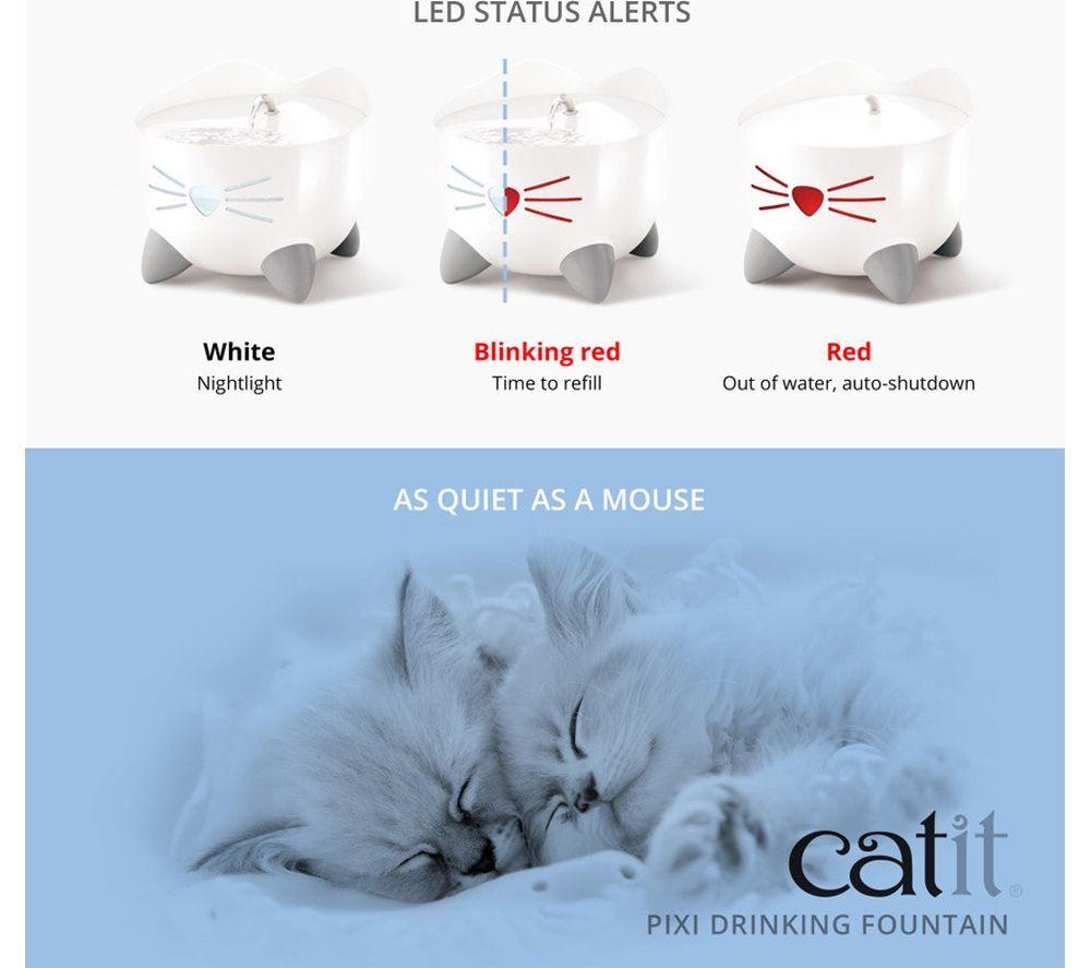 CATIT Pixi Pet Water Fountain - Blue image number 4 of 6