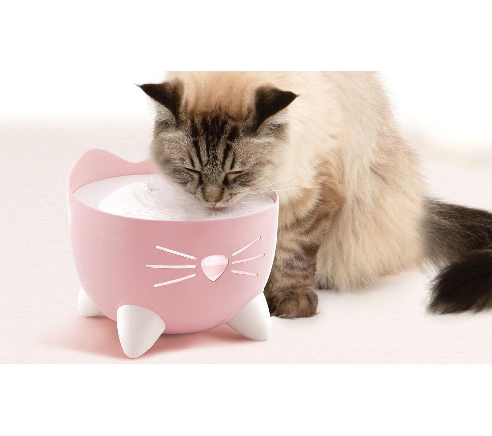 CATIT Pixi Pet Water Fountain - Pink image number 4 of 6