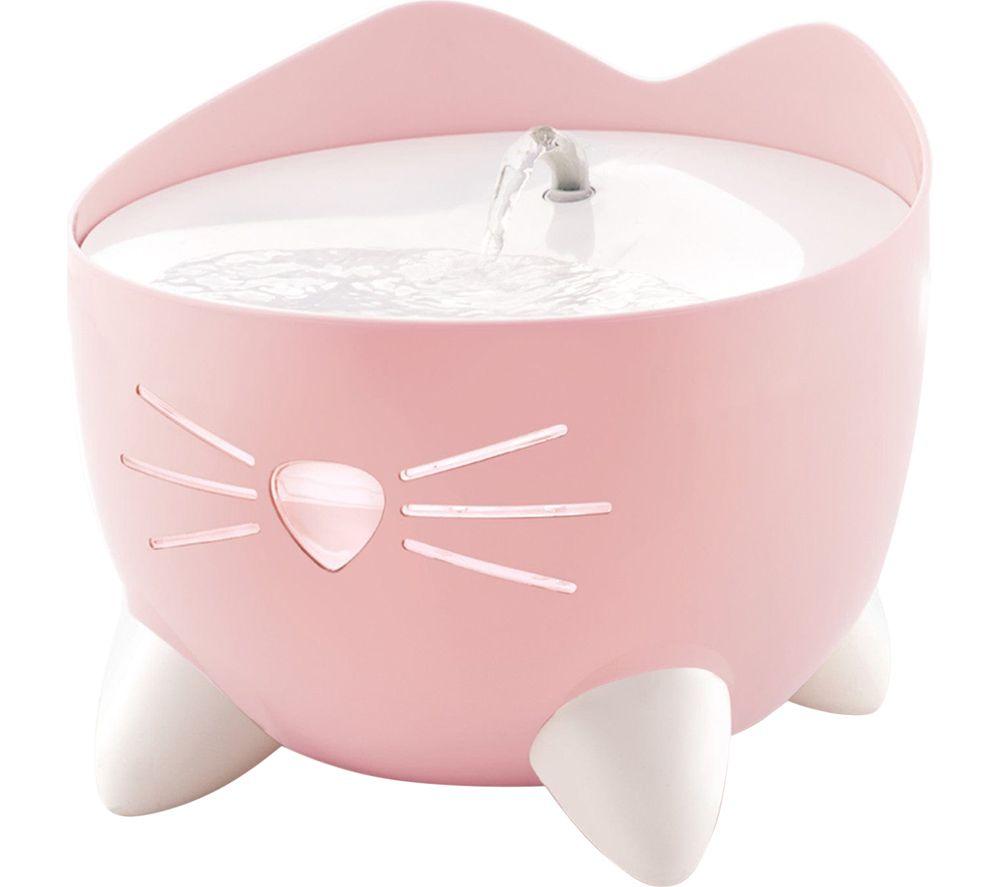 CATIT Pixi Pet Water Fountain - Pink image number 5 of 6