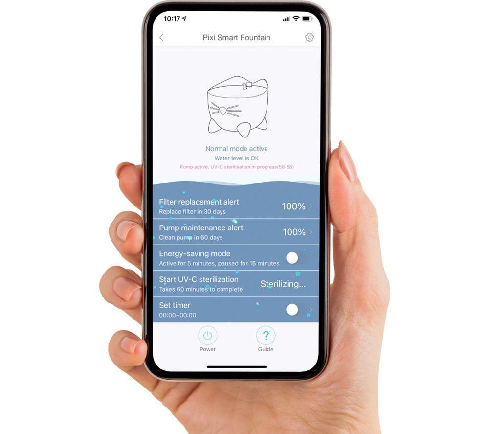 CATIT Pixi Smart Pet Water Fountain - White image number 3 of 3